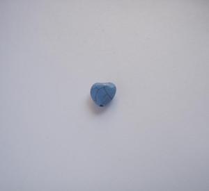 Heart Howlite Light Blue (1.5x1cm)
