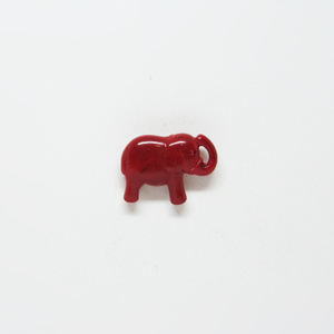 Elephant Red (2x2.5cm)