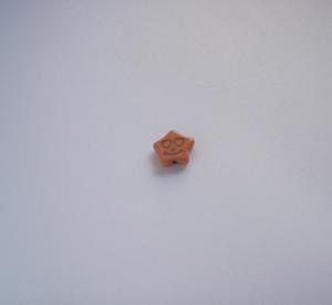 Star Howlite Orange (1x1cm)