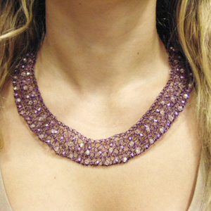 Necklace Wire "Lilac"