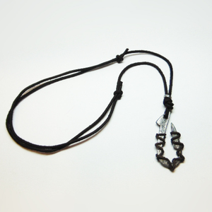 Leather Necklace "Hook"