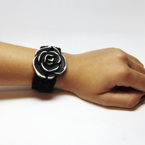Bracelet Black "Rose"