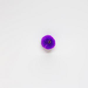 Pom Pom Fluffy Purple (1.50cm)