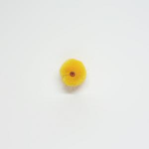 Πον Πον Χνουδωτό Κίτρινο (1.50cm)