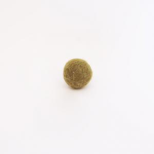 Pom Pom Felt Olive (1.7cm)