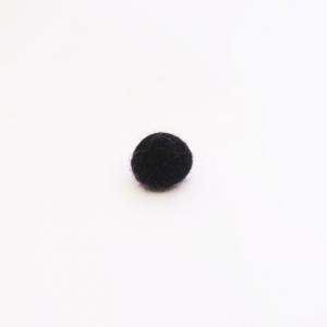 Pom Pom Felt Black (1.7cm)