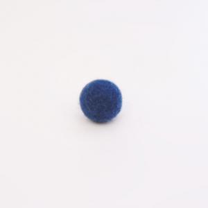 Pom Pom Felt Dark Blue (2cm)