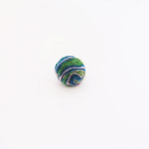 Πον Πον Φελτ Πράσινο-Μπλε (2.2cm)