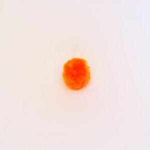 Πον Πον Χνουδωτό Πορτοκαλί (2cm)
