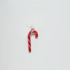 Lollipop Glass Red (3x1cm)