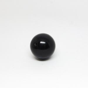 Acrylic Bead Black 30mm