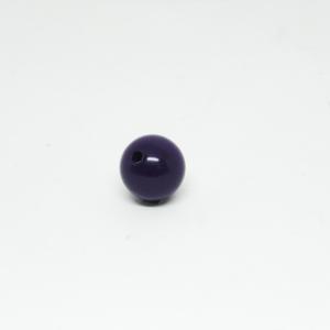 Acrylic Bead Purple 15mm