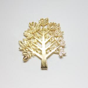Gold Plated Tree of Life (7x5.5cm)