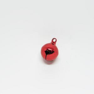 Μεταλλικό Κόκκινο "Κουδουνάκι" (2x1.5cm)