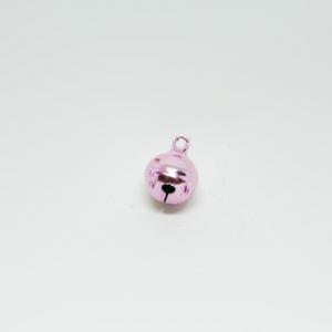Μεταλλικό Ροζ "Κουδουνάκι" (2x1.5cm)