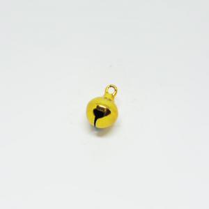 Metal Yellow "Bell" (1.3x1cm)