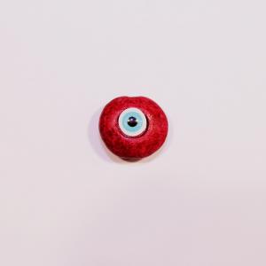 Ceramic Fuchsia Eye (2cm)