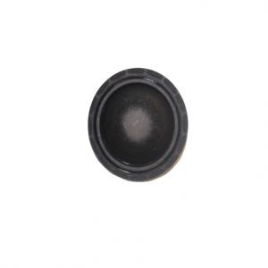 Ακρυλικό Κουμπί Μαύρο-Γκρι (3.5cm)