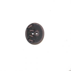 Acrylic Button Black-Brown (2.2cm)