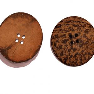 Button Coconut "Salmon" (7cm)