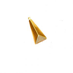 Gold Plated Pendant "Triangle" (3x1cm)