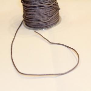 Κορδόνι Κομπολογιού Γκρι-Μοβ (1.5mm)