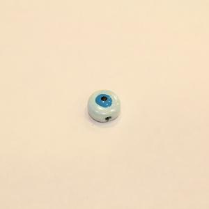 Ceramic Light Blue Eye (1.2x1.2cm)