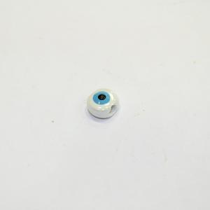 Ceramic White Eye (0.8x0.9cm)