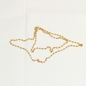 Rosary "Honey Crystals" (4mm)