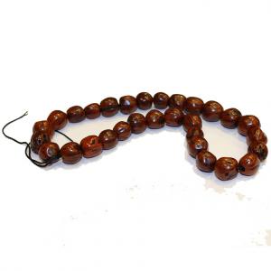 Brown Nutmeg Beads (28pcs)