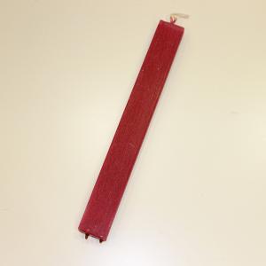 Λαμπάδα Κόκκινη Ορθογώνια (3.5x30cm)