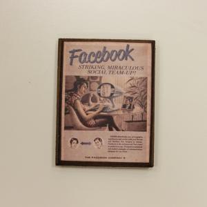 Magnet Advertisement "Facebook"