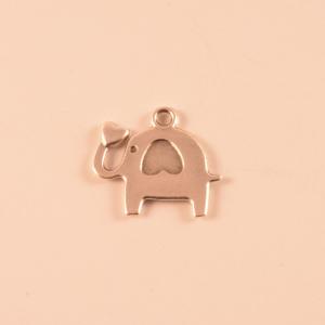 Metallic "Elephant" (1.5x1.4cm)