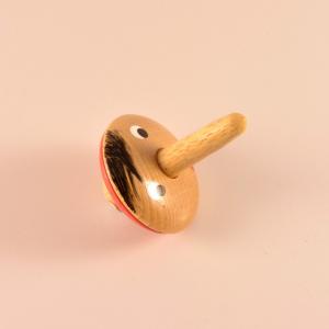 Wooden Spinning Top Pinocchio (5x2.5cm)