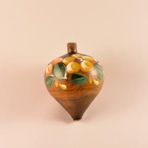 Wooden Decorative Spinning Top (7x5cm)
