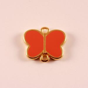 Gilt Butterfly Coral (1.8x1.5cm)