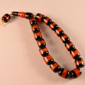 Acrylic Beads Brown-Black (19pcs)