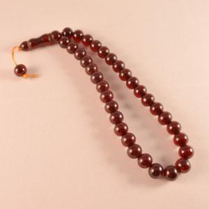 Acrylic Beads Crimson (35pcs)