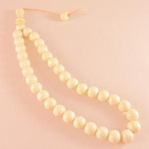 Acrylic Beads White(35pcs)