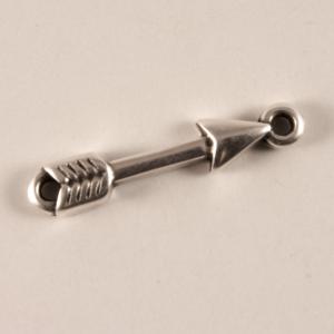 Metal Arrow Silver (2.6x0.5cm)