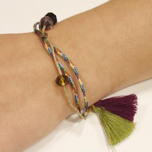 Bracelet with Cords "Ethnic"