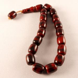 Acrylic Beads Red (19pcs)