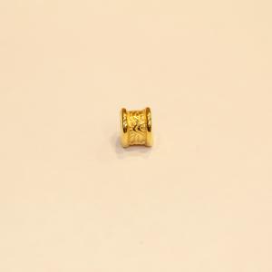 Gold Plated Metal Grommet (0.9x0.7cm)