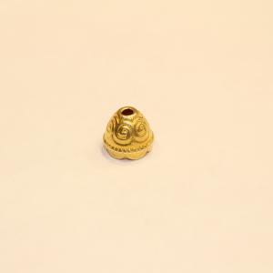 Gold Plated Metal Hat (1.1x1cm)