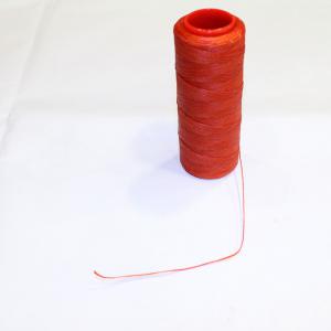 Waxed Cotton Cord Red 100m