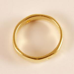 Gold Plated Round Hoop (1.6cm)