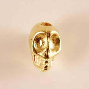 Gold Plated Skull (1.2x0.8cm)