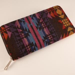 Textile Wallet Multicolored (19x10cm)