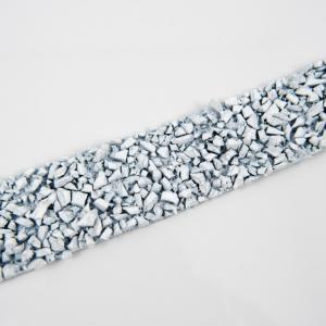 Braid Chippings White (2x44cm)