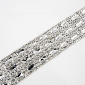 Braid Rectangular Crystals (2.5x39cm)